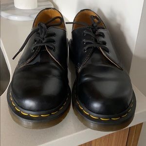 Dr. Martens Black Leather Shoes
